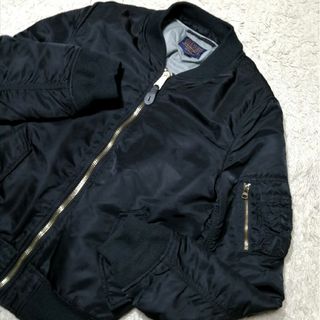 ALPHA INDUSTRIES - USA製 90s ALPHA アルファ L-2B ネイビーの通販 ...