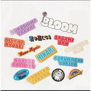 ブルーム(BLOOM)の8LOOM 君の花になる スマホステッカーセット(アイドルグッズ)