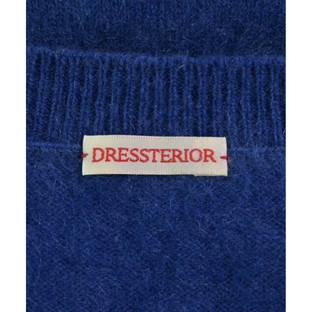 DRESSTERIOR(ドレステリア)のDRESSTERIOR ドレステリア ニット・セーター F 紺系 【古着】【中古】 レディースのトップス(ニット/セーター)の商品写真