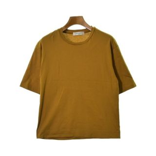 デミルクスビームス(Demi-Luxe BEAMS)のDemi-Luxe BEAMS Tシャツ・カットソー -(L位) マスタード 【古着】【中古】(カットソー(半袖/袖なし))