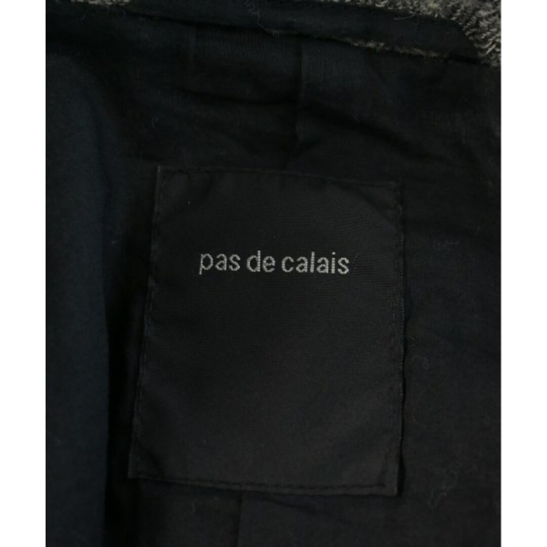 pas de calais(パドカレ)のpas de calais パドカレ カジュアルジャケット 38(M位) グレー 【古着】【中古】 レディースのジャケット/アウター(テーラードジャケット)の商品写真