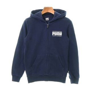 プーマ(PUMA)のPUMA プーマ パーカー M 紺 【古着】【中古】(Tシャツ/カットソー)