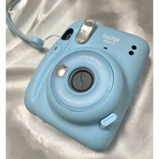 フジフイルム(富士フイルム)のFUJIFILM チェキ　instax mini 11 スカイブルー(フィルムカメラ)