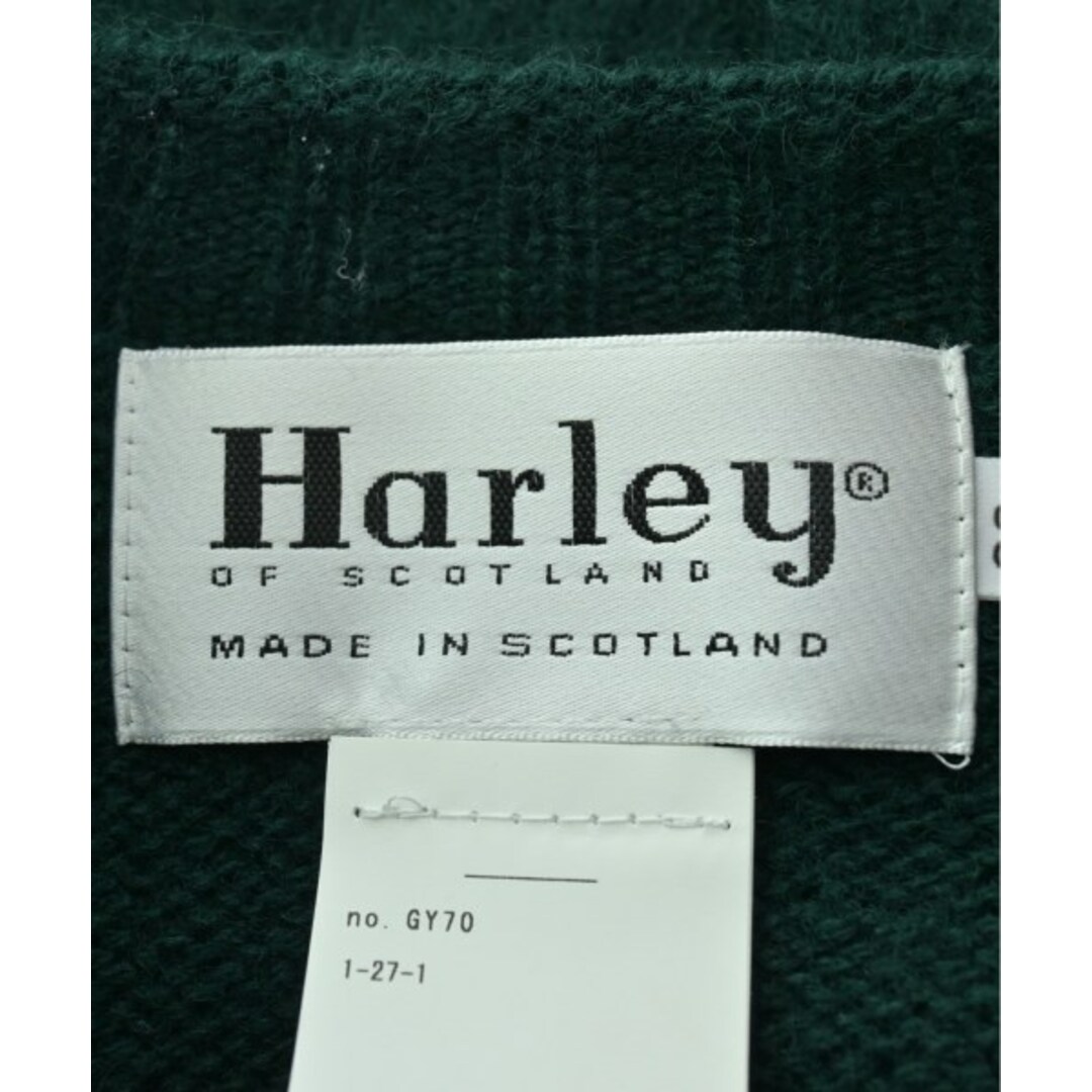 Harley of Scotland(ハーレーオブスコットランド)のHarley OF SCOTLAND ニット・セーター 38(M位) 緑 【古着】【中古】 レディースのトップス(ニット/セーター)の商品写真