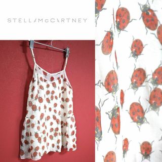 ステラマッカートニー(Stella McCartney)の【最高級/美品】STELLA McCARTNEY シルク てんとう虫キャミソール(キャミソール)