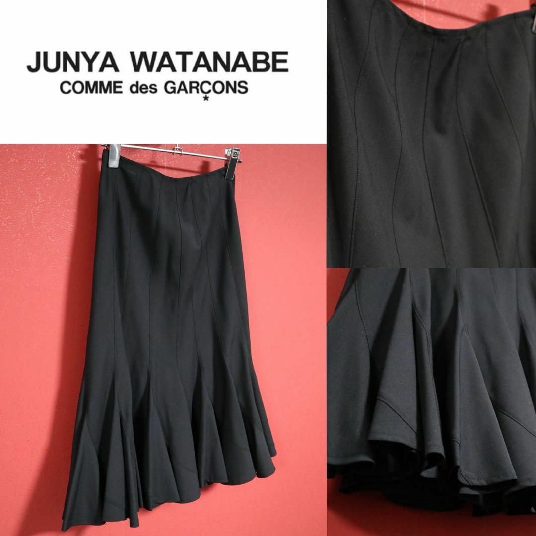 JUNYA WATANABE COMME des GARCONS(ジュンヤワタナベコムデギャルソン)の【極美品】ジュンヤワタナベ コムデギャルソン 12AW プリーツ ロングスカート レディースのスカート(ロングスカート)の商品写真