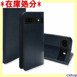 Google Pixel 6A ケース 手帳型 財布型 指 ト ブルー 1435(その他)