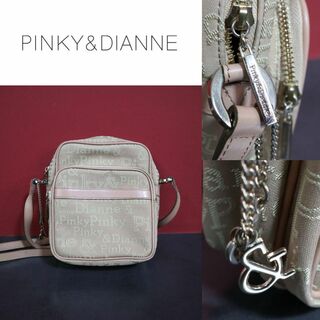 ピンキーアンドダイアン(Pinky&Dianne)のPinky＆Dianne ストラップ付き ロゴデザイン ショルダーバッグ(ショルダーバッグ)