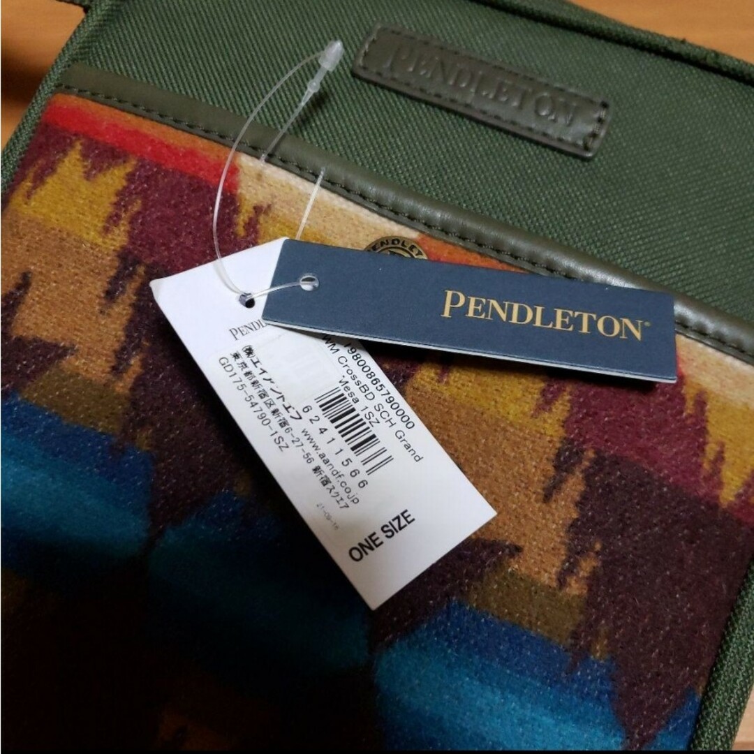 PENDLETON(ペンドルトン)の新品◆Pendleton◆ペンドルトン◆A&F正規品◆ウール x レザー メンズのバッグ(ショルダーバッグ)の商品写真