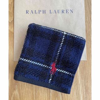 ラルフローレン(Ralph Lauren)のラルフローレン　タオルハンカチ　新品　ギフト(ハンカチ/ポケットチーフ)