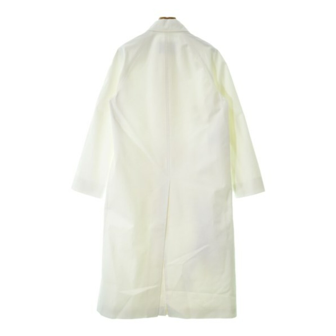 PRADA - PRADA プラダ ステンカラーコート 40(M位) 白 【古着 PRADA - PRADA プラダ ステンカラーコート 40(M位) 白 【古着