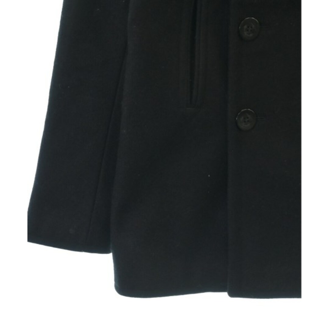 SAINT LAURENT PARIS ピーコート -(M位) 黒 【古着】【中古】 メンズのジャケット/アウター(ピーコート)の商品写真