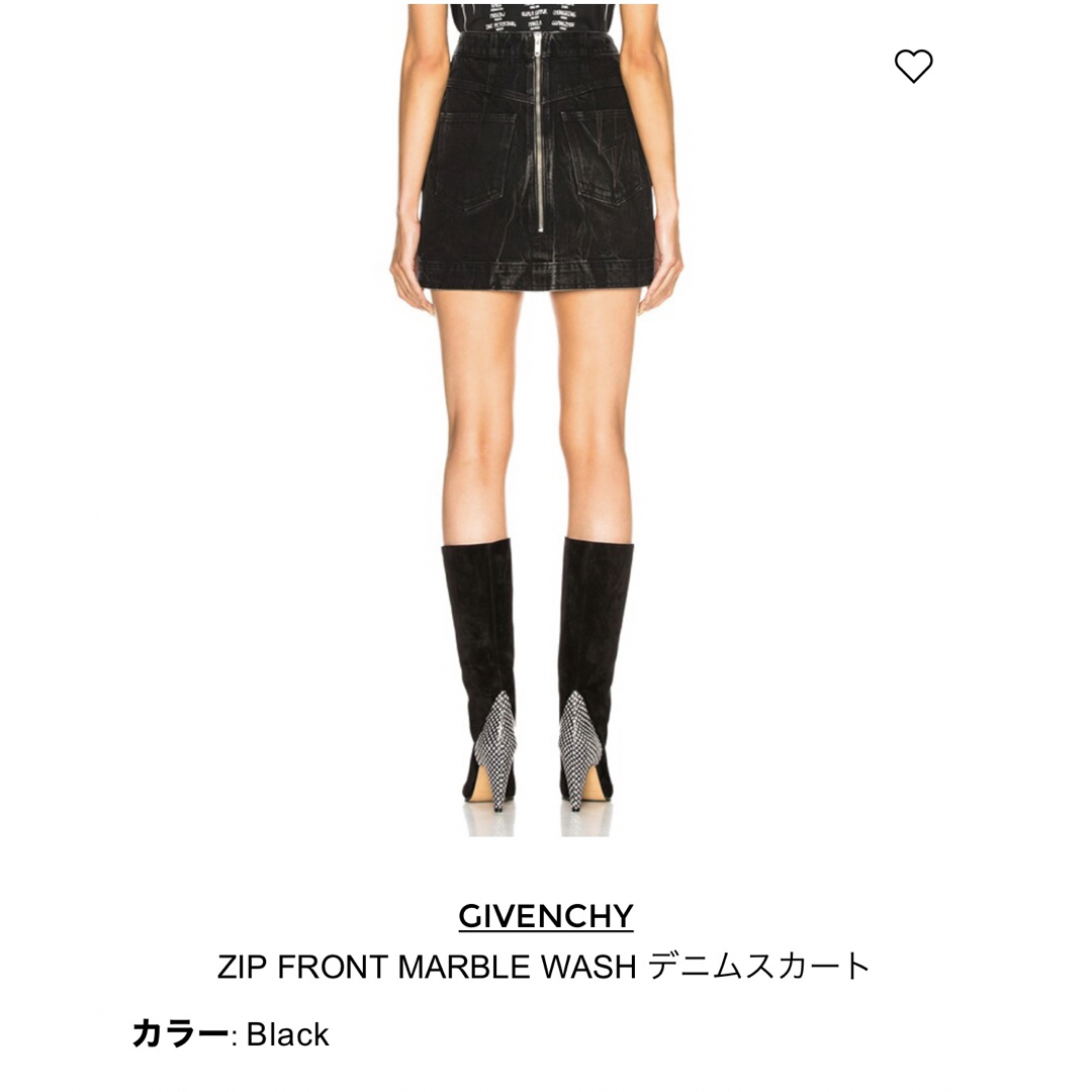 スカートジバンシー Givenchy ミニスカート デニムスカート