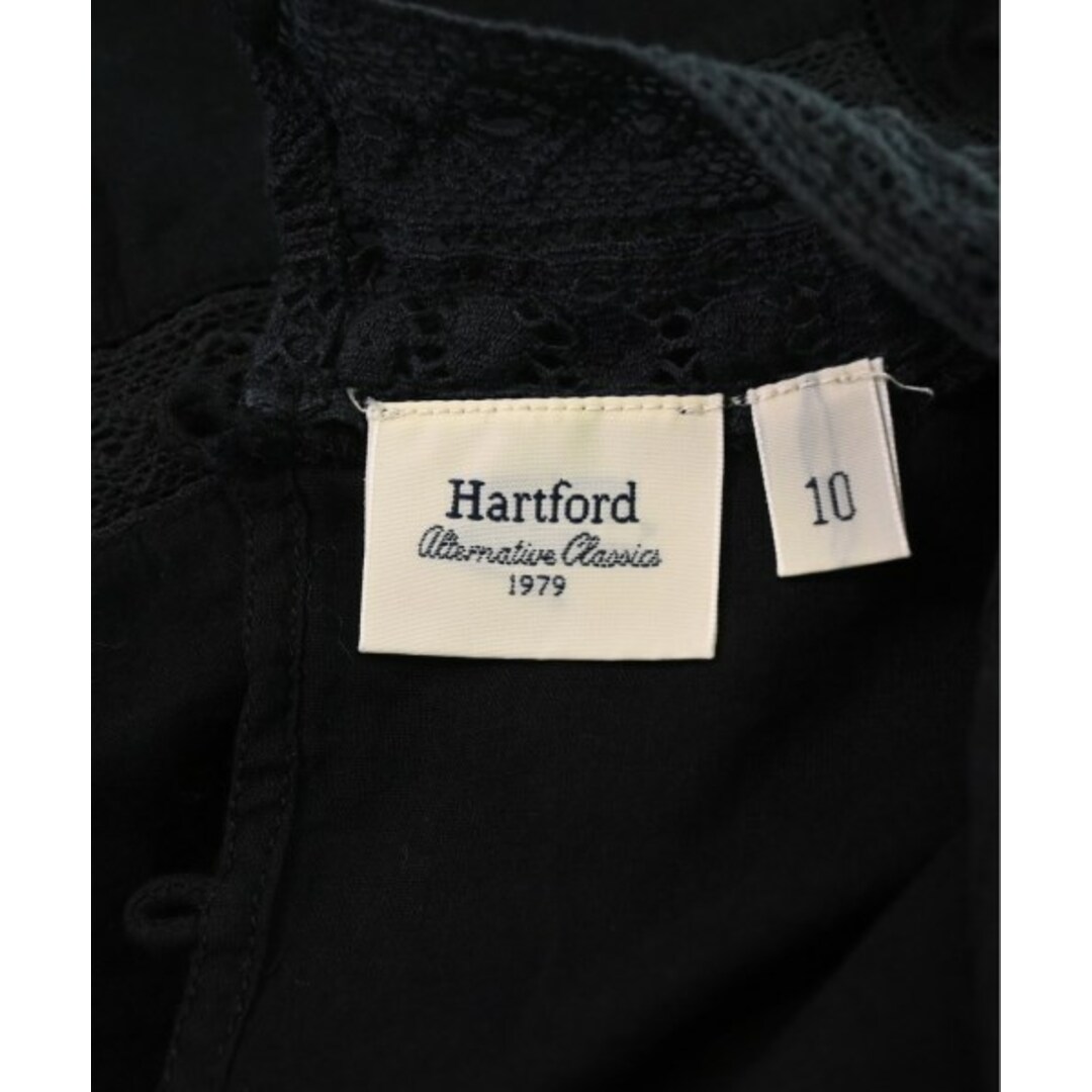 HARTFORD(ハートフォード)のHartford ハートフォード シャツ 10 黒 【古着】【中古】 キッズ/ベビー/マタニティのキッズ服女の子用(90cm~)(ブラウス)の商品写真