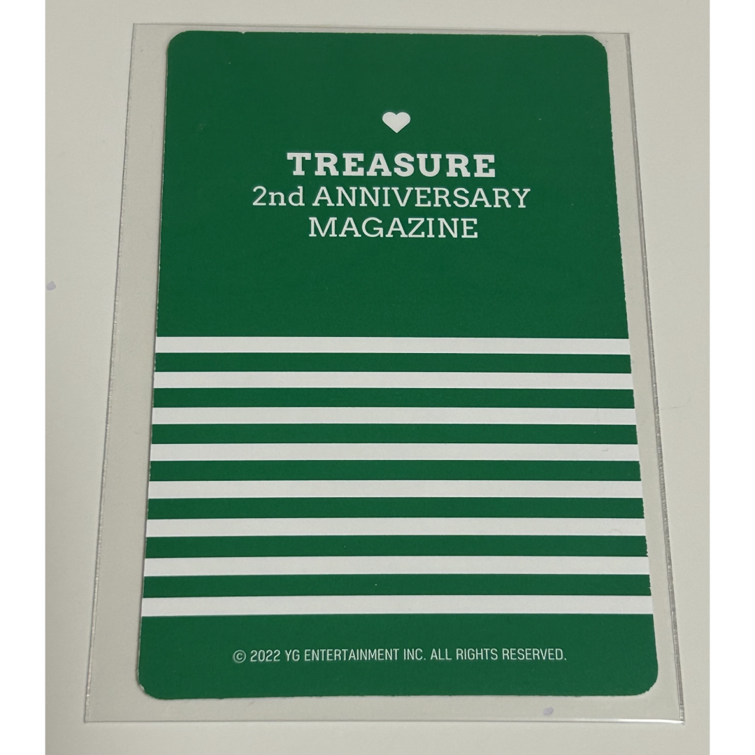 TREASURE(トレジャー)のTREASURE ヒョンソク　トレカ エンタメ/ホビーのタレントグッズ(アイドルグッズ)の商品写真