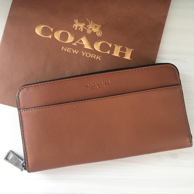 COACH(コーチ)の新品  coach  長財布  メンズ メンズのファッション小物(長財布)の商品写真