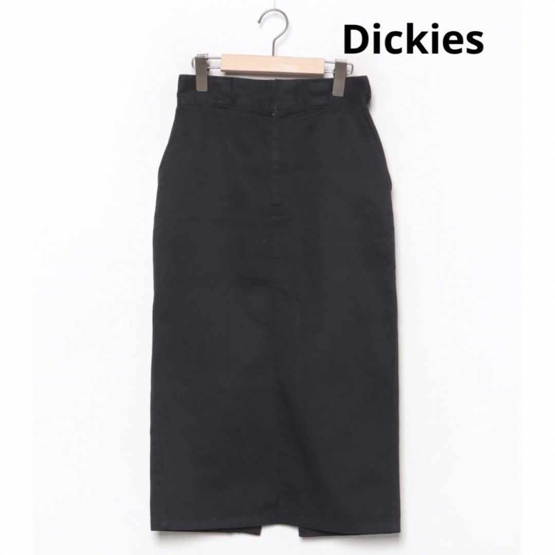 Dickies(ディッキーズ)のDickies ディッキーズ　ワンポイント　タイトスカート　黒　ブラック レディースのスカート(ロングスカート)の商品写真