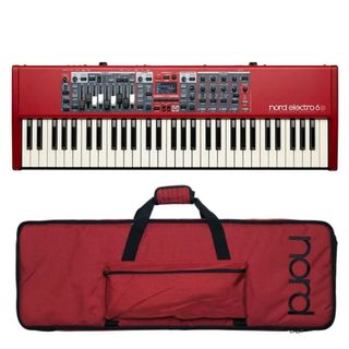 クラビア(Clavia)の【新品】Nord Electro6D 61((ノード)専用ケース+スタンド付き)(キーボード/シンセサイザー)