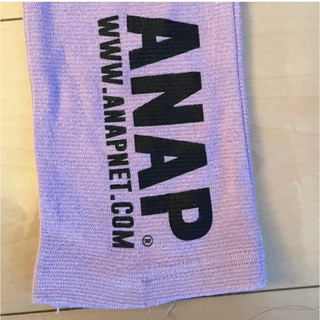 ANAP Kids(アナップキッズ)のレギンス　無地　130cm スパッツ　子供服パンツ長ズボンANAP 女の子 キッズ/ベビー/マタニティのキッズ服女の子用(90cm~)(パンツ/スパッツ)の商品写真