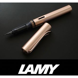 ラミー(LAMY)の8377◆LAMYラミー◆万年筆定価11,000円◆ルクス◆ローズゴールドF細字(ペン/マーカー)