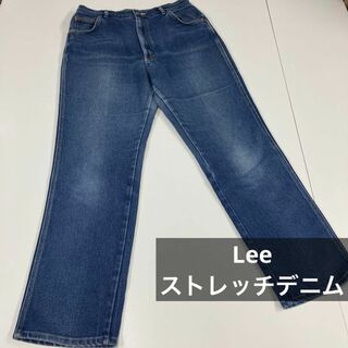 リー(Lee)のLee 305 ストレッチデニムパンツ　テーパード　ハイウエスト　古着(デニム/ジーンズ)