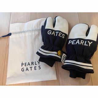 パーリーゲイツ(PEARLY GATES)の新品　pearly gates パーリーゲイツ　手袋　フリース　ミトン(その他)