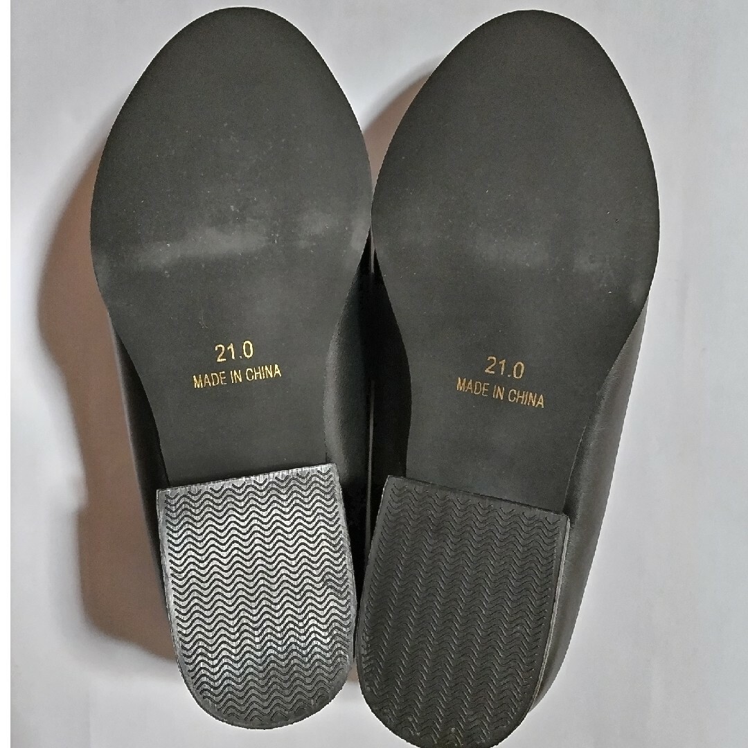 値下げ中~　Lovely Smile　靴　21.0cm　ブラック レディースの靴/シューズ(その他)の商品写真
