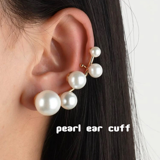 pearl pierce cuff(ピアス)