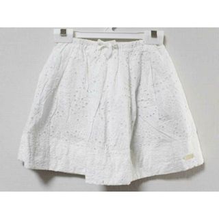 バーバリー(BURBERRY)の《バーバリー/BURBERRY》116cm スカート 白【中古】子供服 キッズ kids 女の子 春夏 131032 bottoms(スカート)