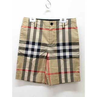 バーバリー(BURBERRY)の新品 未使用品■バーバリー/BURBERRY■152cm ショートパンツ/ハーフパンツ/半ズボン/短パン ベージュ系 ’21年製 ヴィンテージチェック 子供 キッズ kids ジュニア 男の子 春秋 409032 bottoms(パンツ/スパッツ)