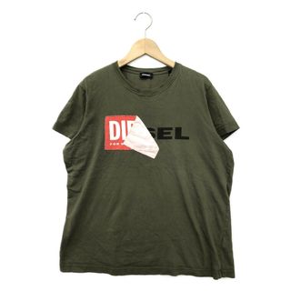 ディーゼル(DIESEL)のディーゼル DIESEL ロゴプリント半袖Tシャツ    メンズ M(Tシャツ/カットソー(半袖/袖なし))