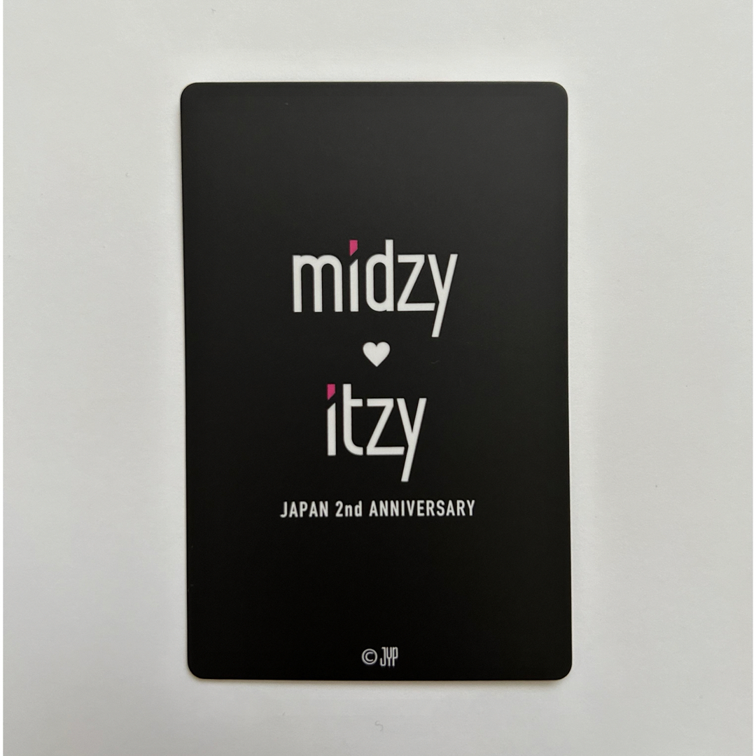 ITZY(イッチ)のITZY MIDZY&JAPAN モバイルくじ　トレカ　イェジ エンタメ/ホビーのCD(K-POP/アジア)の商品写真