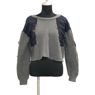 美品  Maison Margiela ショート丈スウェット レディース S(トレーナー/スウェット)