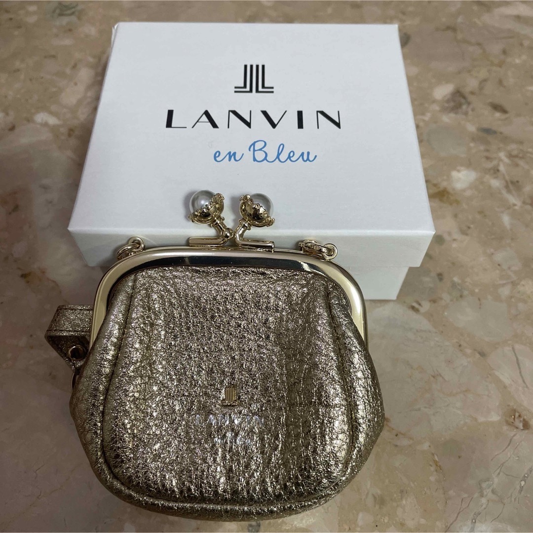 LANVIN en Bleu(ランバンオンブルー)のランバンオンブルー LANVIN en Bleu 財布 小銭入れ レディースのファッション小物(財布)の商品写真