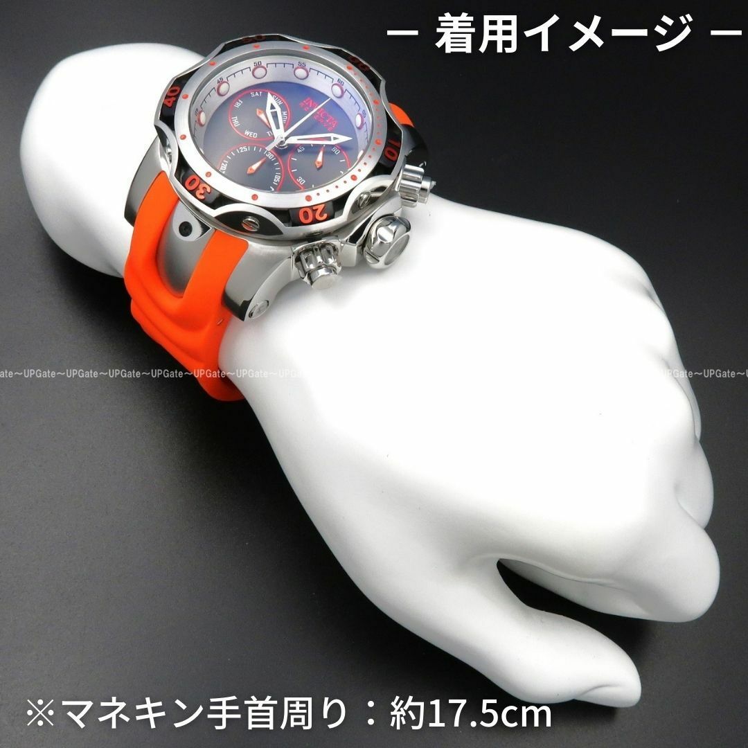 INVICTA(インビクタ)の最上位モデル★スポーティーなオレンジ INVICTA Venom 46187 メンズの時計(腕時計(アナログ))の商品写真