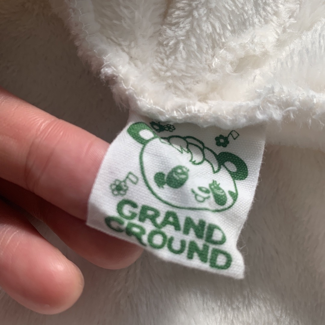 GrandGround(グラグラ)の美品です！グラグラ　おくるみ　カバーオール　ロンパース(80センチ) キッズ/ベビー/マタニティのベビー服(~85cm)(カバーオール)の商品写真