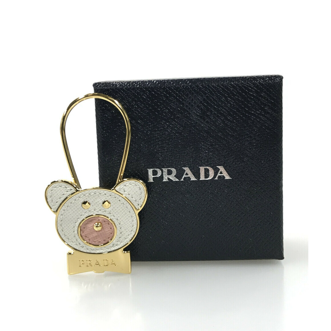 PRADA(プラダ)のプラダ PRADA キーリング キーホルダー ベアモチーフ    レディース レディースのファッション小物(キーホルダー)の商品写真