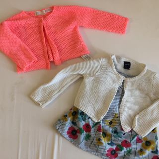 ザラ(ZARA)のzara baby やわらかカーディガン 74(カーディガン/ボレロ)