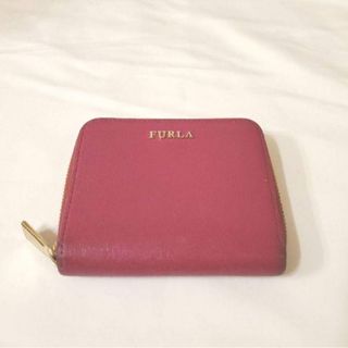 フルラ(Furla)のFURLA フルラ　ラウンドファスナー　2つ折り財布　レディース　ピンク(財布)