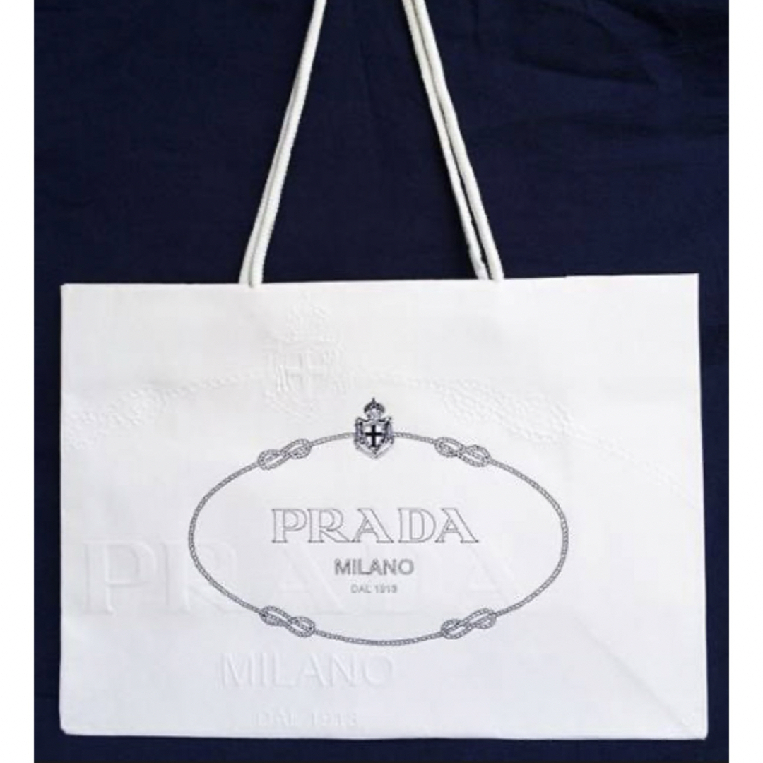 PRADA(プラダ)のプラダ　ショッパー　リボン付き レディースのバッグ(ショップ袋)の商品写真