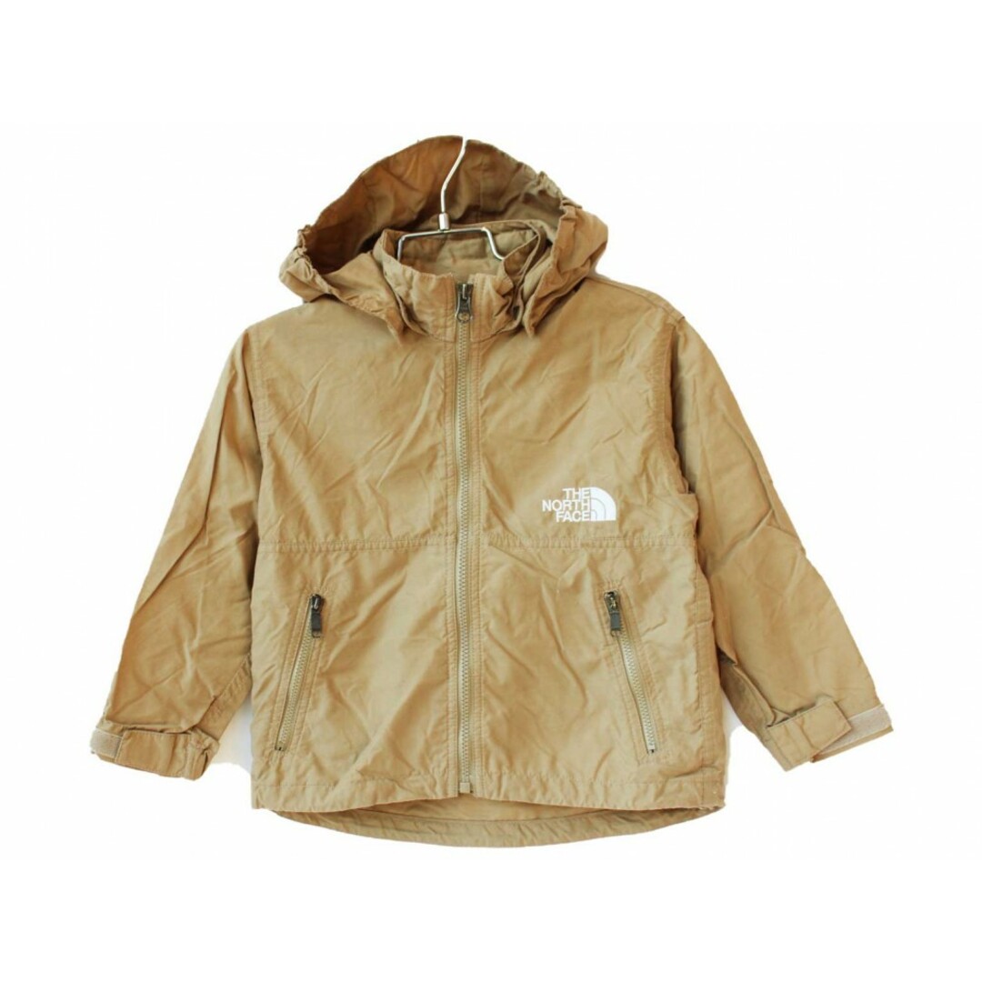 THE NORTH FACE(ザノースフェイス)の【春物 新入荷!】[ザ・ノースフェイス/THE NORTH FACE]100cm コンパクトジャケット/ブルゾン/ジャンパー/アウター 茶 フード取外可 撥水 アウトドア キャンプ 遠足【中古】子供服 キッズ kids 男の子 女の子 春秋 otr 902042 キッズ/ベビー/マタニティのキッズ服女の子用(90cm~)(ジャケット/上着)の商品写真