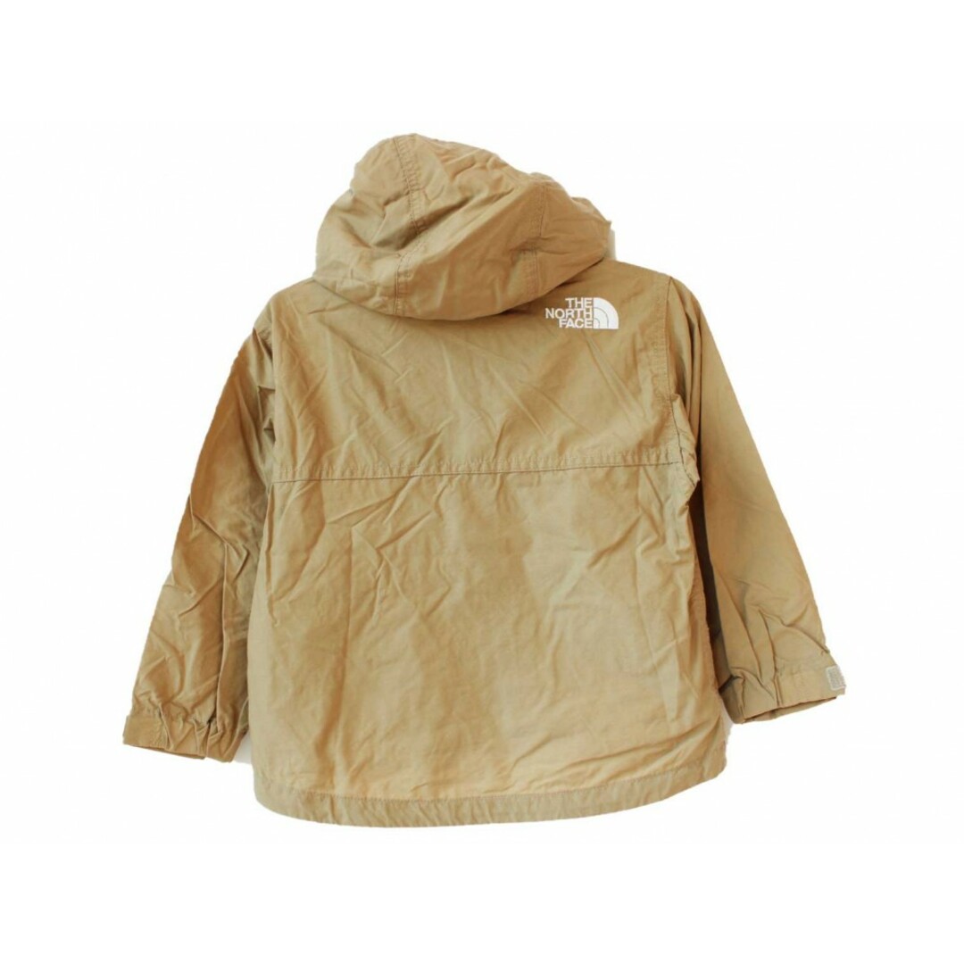 THE NORTH FACE(ザノースフェイス)の【春物 新入荷!】[ザ・ノースフェイス/THE NORTH FACE]100cm コンパクトジャケット/ブルゾン/ジャンパー/アウター 茶 フード取外可 撥水 アウトドア キャンプ 遠足【中古】子供服 キッズ kids 男の子 女の子 春秋 otr 902042 キッズ/ベビー/マタニティのキッズ服女の子用(90cm~)(ジャケット/上着)の商品写真