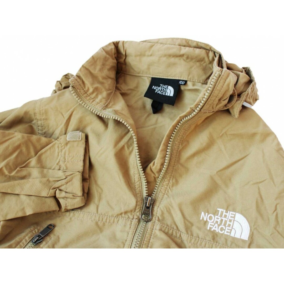 THE NORTH FACE(ザノースフェイス)の【春物 新入荷!】[ザ・ノースフェイス/THE NORTH FACE]100cm コンパクトジャケット/ブルゾン/ジャンパー/アウター 茶 フード取外可 撥水 アウトドア キャンプ 遠足【中古】子供服 キッズ kids 男の子 女の子 春秋 otr 902042 キッズ/ベビー/マタニティのキッズ服女の子用(90cm~)(ジャケット/上着)の商品写真