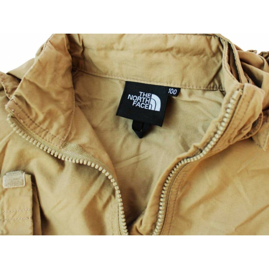 THE NORTH FACE(ザノースフェイス)の【春物 新入荷!】[ザ・ノースフェイス/THE NORTH FACE]100cm コンパクトジャケット/ブルゾン/ジャンパー/アウター 茶 フード取外可 撥水 アウトドア キャンプ 遠足【中古】子供服 キッズ kids 男の子 女の子 春秋 otr 902042 キッズ/ベビー/マタニティのキッズ服女の子用(90cm~)(ジャケット/上着)の商品写真