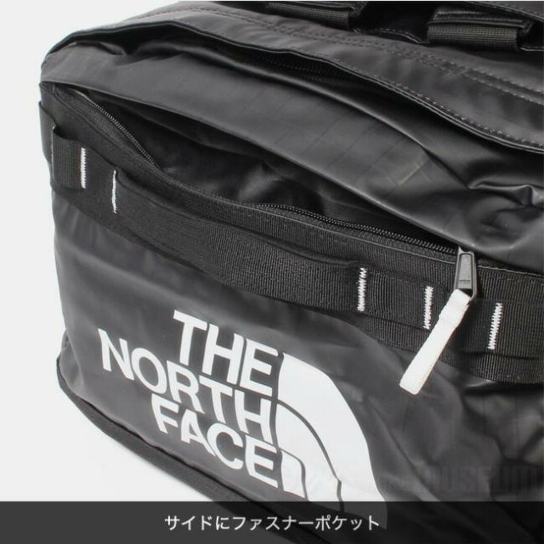 THE NORTH FACE(ザノースフェイス)の【新品未使用】 THE NORTH FACE ノースフェイス メンズ バッグ ボストン リュック BASE CAMP VOYAGER DUFFEL 62L NF0A52S3 【TNF BLACK/TNF WHITE】 メンズのバッグ(ボストンバッグ)の商品写真