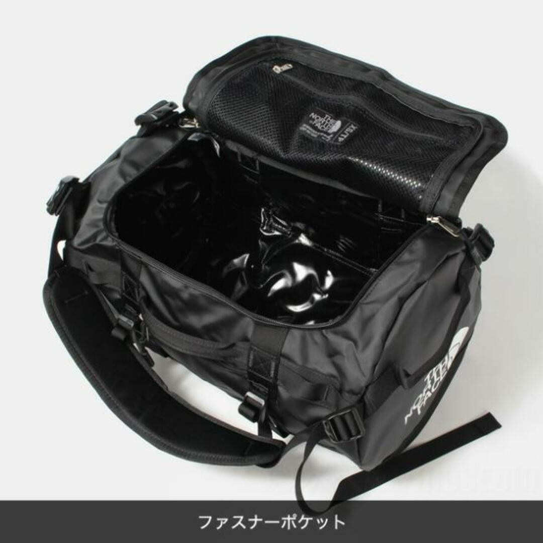 THE NORTH FACE(ザノースフェイス)の【新品未使用】 ノースフェイス THE NORTH FACE BASE CAMP DUFFEL XS 2way ボストンバッグ バックパック メンズ MENS 52SS 【TNF BLACK/TNF WHITE】 スポーツ/アウトドアのアウトドア(その他)の商品写真