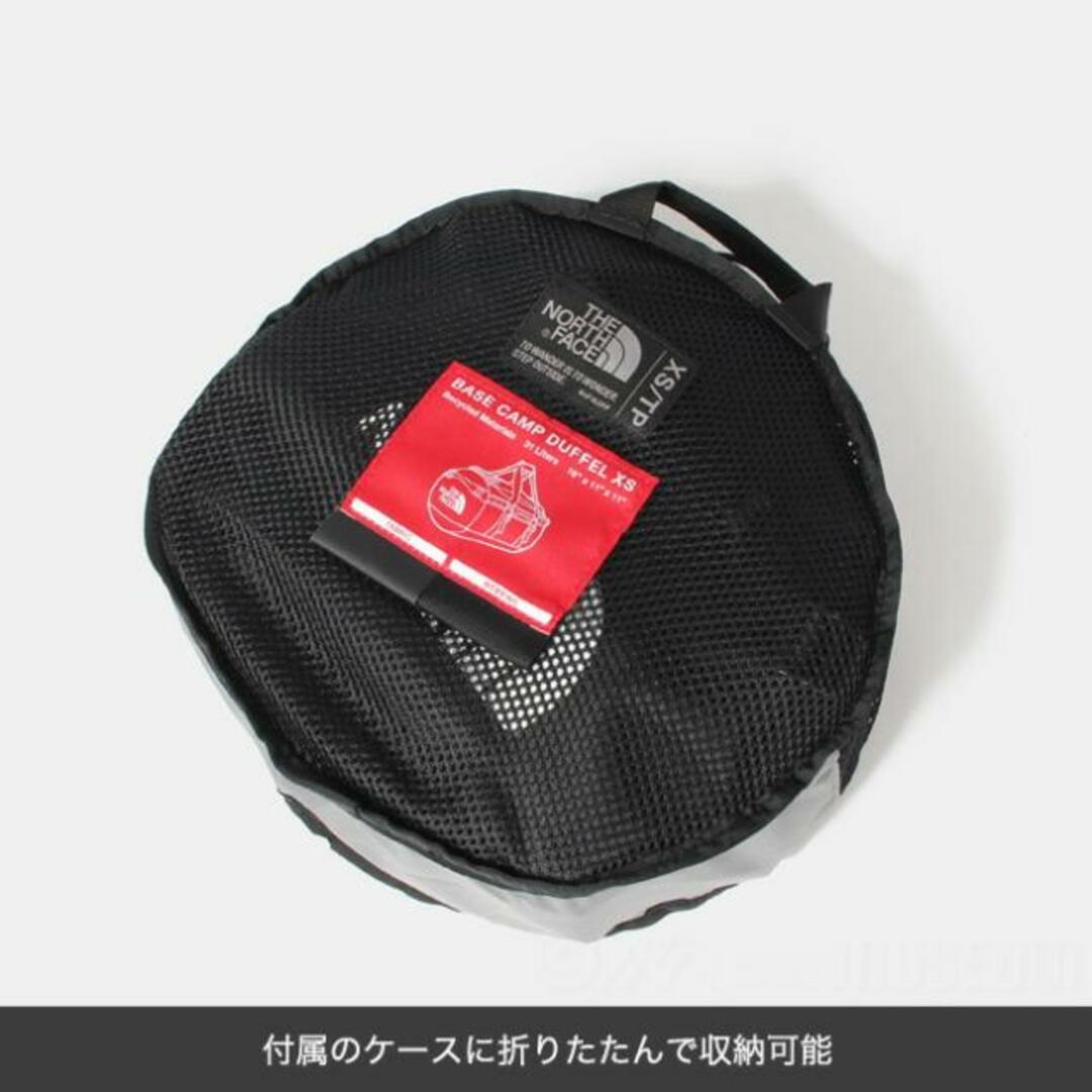 THE NORTH FACE(ザノースフェイス)の【新品未使用】 ノースフェイス THE NORTH FACE BASE CAMP DUFFEL XS 2way ボストンバッグ バックパック メンズ MENS 52SS 【TNF BLACK/TNF WHITE】 スポーツ/アウトドアのアウトドア(その他)の商品写真