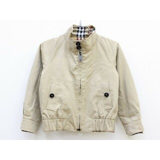 バーバリー(BURBERRY)の■バーバリー/BURBERRY■110cm ブルゾン/ジャンパー ベージュ リバーシブル ノバチェック【中古】子供服 キッズ kids 男の子 女の子 秋 729032 otr(ジャケット/上着)