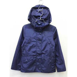 ラルフローレン(Ralph Lauren)の■ラルフローレン/Ralph Lauren■120cm ナイロンジャンパー/ナイロンブルゾン/ウィンドブレーカー 紺【中古】子供服 キッズ kids 女の子 春秋 409032 otr(ジャケット/上着)