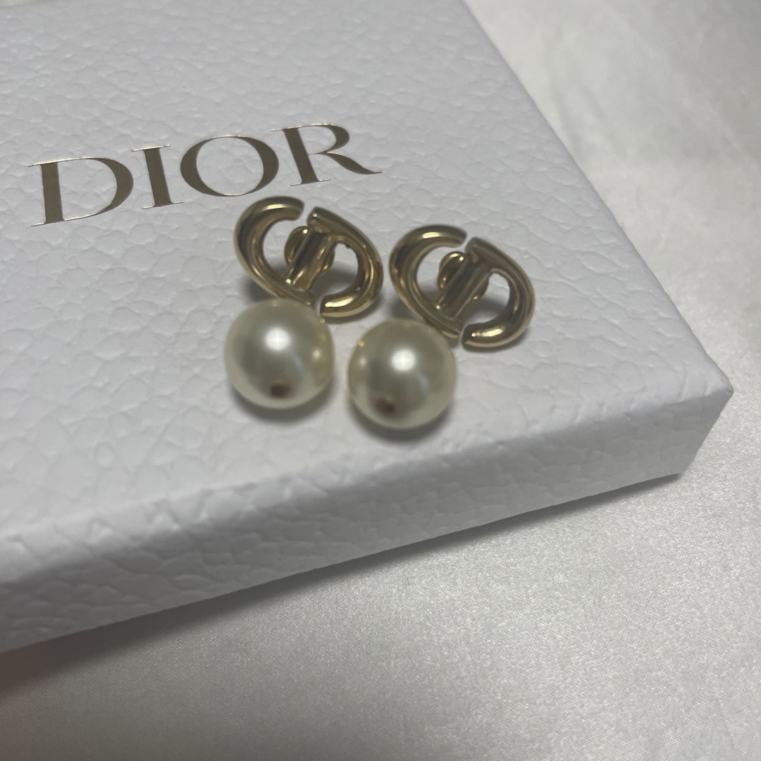 Dior(ディオール)の⭐︎ Dior CD Navy ピアス ⭐︎ レディースのアクセサリー(ピアス)の商品写真